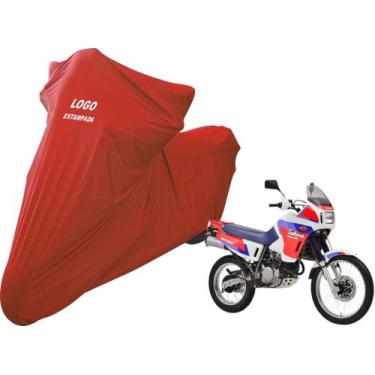 Imagem de Capa De Cobrir Moto Honda NX 350 Sahara Sob Medidas - Mz, Vermelha
