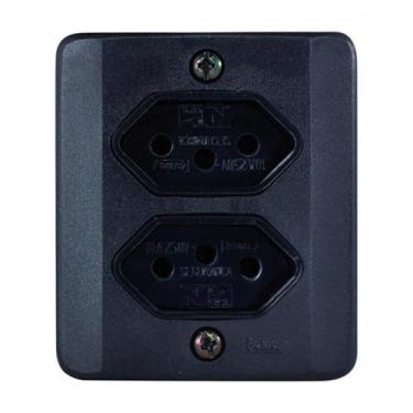 Imagem de Sistema X Radial Preto 2Tom 20A C/Caixa 1905215, Preto