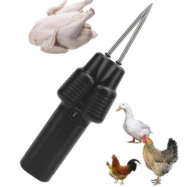 Imagem de Depenador Eletrico Frango Aves Galinha Pato Ganso Remove Penas Peru Usb Recarregavel