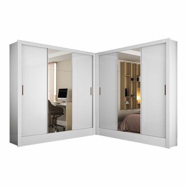 Imagem de Closet Casal Duplo Dubai 6 Portas Plus 6 Gavetas