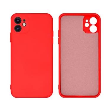 Imagem de Capinha Compativel com iPhone 11 Com Proteção de Câmera em Silicone com Interior Aveludado