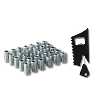 Imagem de 24 Parafusos Fixação Quilha Prancha Surf Fcs I Ii + Raspador