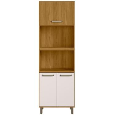 Imagem de Paneleiro De Cozinha Torre Quente Rita Freijó Off White Acetinado Z44 - Mpozenato