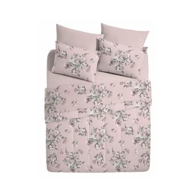 Imagem de Camesa Jogo de Cama Super Cotton 120 fios 100% algodão Select 4 peças Casal Thayla 100% Algodão