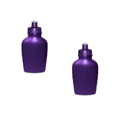 Imagem de Kit 2 Cantis 500Ml Lilás Plástico Premium - Bb Store