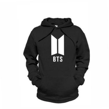 Imagem de Moletom Masculino e Feminino BTS Banda Juvenil Estampa Cores Vivas, Pr