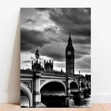 Imagem de Placa Decorativa Monumento Londres - TACOLADO PAPEL DE PAREDE, 30x40cm
