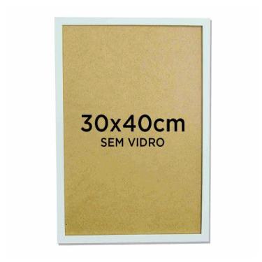 Imagem de Moldura Para Quadro Decorativo 30x40cm Sem Vidro - Várias Cores - TaCo