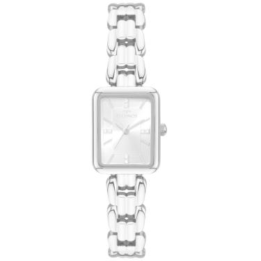 Imagem de Relógio Technos Feminino Ref: 2035nfi/1k Bracelete Retangular Prateado
