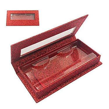Imagem de 10 peças quadrados de cílios postiços caixa de embalagem de cílios postiços 3D, cílios postiços, cílios magnéticos vazios (05)