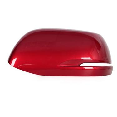 Imagem de JESYMBX Para Honda CRV CR-V 2012-2016 Tampa Lateral Espelho Retrovisor Tampa Tampa Porta Asa Carro Shell House Esquerda Vermelho