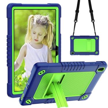 Imagem de FIEWESEY Capa para tablet Walmart ONN 10.1 geração 4 2024 (modelo: 100135925), capa resistente à prova de choque com suporte e alça de ombro para crianças para tablet Onn de 10,1 polegadas modelo 2024
