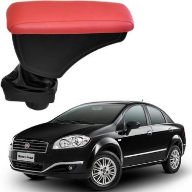 Imagem de Encosto Apoio Carro Descanso De Braço Fiat Linea 2008 A 2016 Articulad