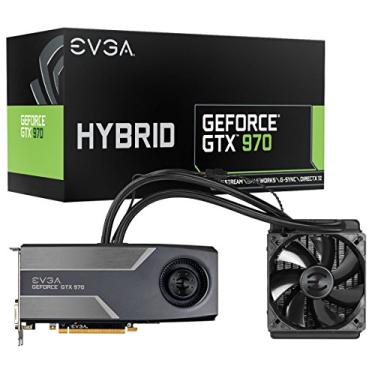 Imagem de EVGA GeForce GTX 970 4GB jogos híbridos, placas de vídeo 04G-P4-1976-KR
