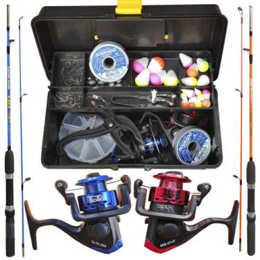 Imagem de Vara de Pesca e Maleta Completa Pronta para Pescar - DoCarmo