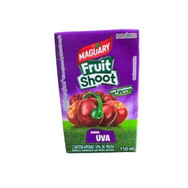 Imagem de Suco Maguary Uva Fruit Shoot 150Ml Lanche Escola- Kit 25Un