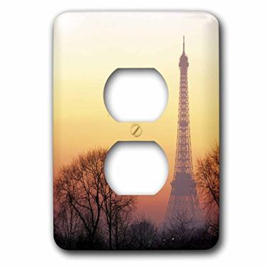 Imagem de 3dRose lsp_81464_6 Torre Eiffel, Paris, França - Eu09 Dbn0735 - David Barnes - 2 plugues para tomada
