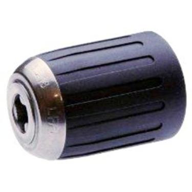 Imagem de LFA/Reichel Hardware 5224L-3/8-24 Mandril de travamento de plástico único para serviço leve sem chave, capacidade de 1/16-1/2-1,5-13 mm, montagem roscada 3/8-24