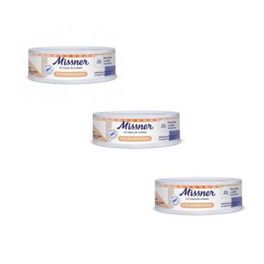 Imagem de Kit 3 Fita Cirúrgica Microporosa Bege 1,2cm X 10m - Missner