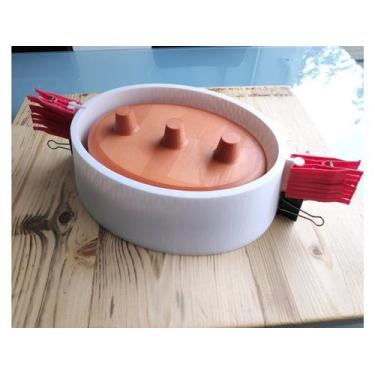 Imagem de Molde para vaso de concreto modelo Bonsai - Print42