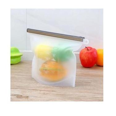 Imagem de Saco Reutilizável para Alimento 28 cm Branco Hauskraft