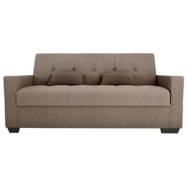 Imagem de Estofado / Sofá Cama Matrix Lavinia 3 Lugares 2 Almofadas 88x203x92cm,