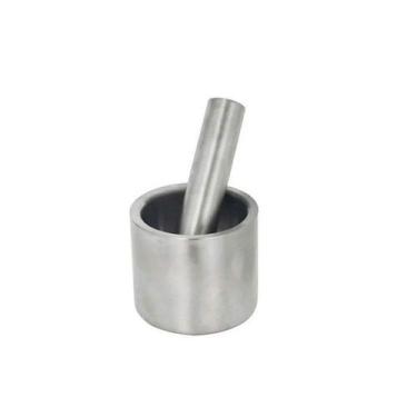 Imagem de Pilao E Mortar 100% Inox Base Antiderrapante Para Temperos Frigopro