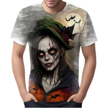 Imagem de Camiseta Camisa Tshirt Halloween Zombi Monstro Fantasia 2 - Enjoy Shop