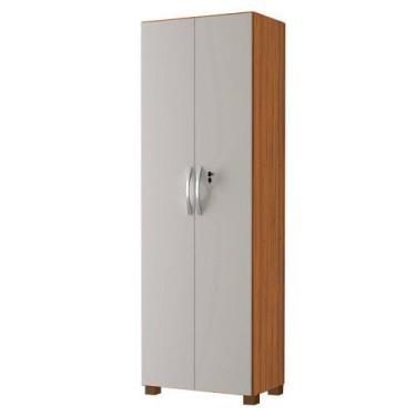 Imagem de Armário Multiuso 2 Portas Notável - NT4020 - Notavel, Freijo/Offwhite
