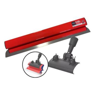 Imagem de Desempenadeira Aço Inox 80 cm Berox Nivelopro+ Suporte Atlas