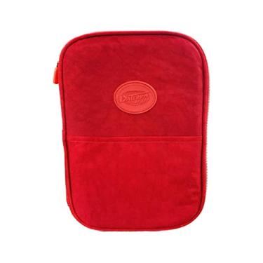 Imagem de Estojo escolar box com bolso preto Daterra