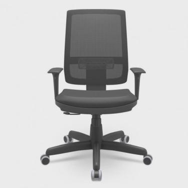 Imagem de Kit 5 Cadeiras NR17 Escritório Ergonômica Presidente Brizza