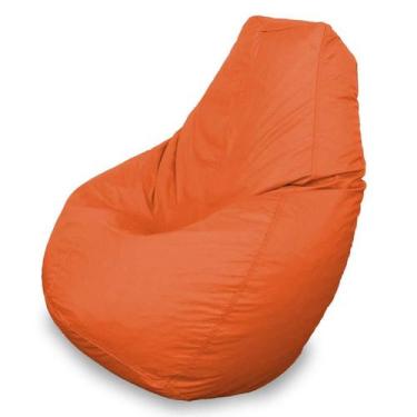 Imagem de Puff Gota em material sintético Laranja - m collection