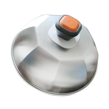 Imagem de Baoblaze Tampa para alimentos, cobertura para grelha, cúpula para derreter queijo, para cozinhar hambúrgueres no vapor, churrasco ao ar livre