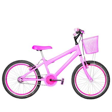 Imagem de Bicicleta Infantil Feminina Aro 20 Aero Cor Rosa E Pink