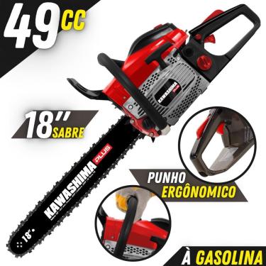 Imagem de Motosserra Kawashima Kcs 500-P À Gasolina 49,3Cc 2T Robusto