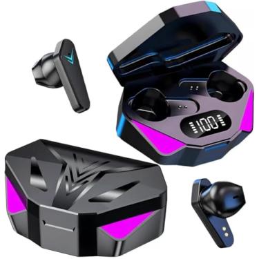 Imagem de Fone De Ouvido Sem Fio Bluetooth 5.3 Com Microfone Integrado, Touch Control, Resistente A Água e Suor [KRV Magazine]…