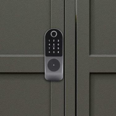 Imagem de FECHADURA ELETRONICA DIGITAL p/ PORTÃO GROSSI GR-120 SOBREPOR APP/DIGI