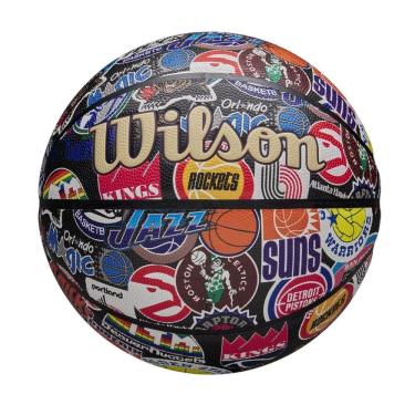 Imagem de Bola Basquete Wilson NBA All Team Retro Unissex WZ4028501XB7