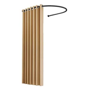 Imagem de Loja de roupas portátil em forma de U, provador, quarto de vestir em U para espaço privado, fácil de instalar para shopping center, loja de roupas de escritório