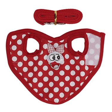 Imagem de Roupas para Animais de Estimação, Lona e Flanela Roupas para Animais de Estimação Chinchila Colete Quente de Inverno Porquinho da Índia Chinchila Roupas para Coelhos Pequenos com Corda de(M)