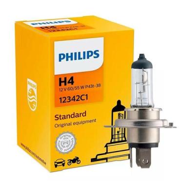Imagem de Lâmpada H4 Philips Halógena Standard 12v 60/55w Original