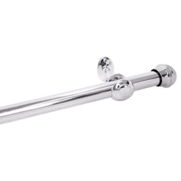 Imagem de Varão 2 Metros Cromado Simples 19Mm