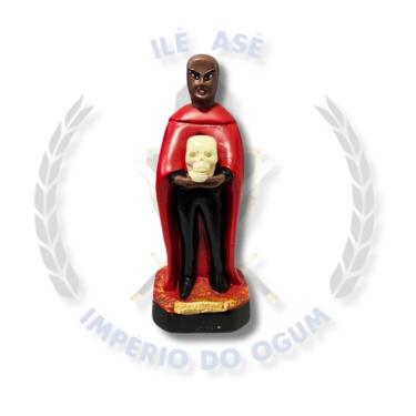 Imagem de Imagem Gesso Exu 20Cm - João Caveira