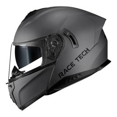 Imagem de CAPACETE RACE TECH SIGNAL MONOCOLOR TITANIUM FOSCO-Unissex