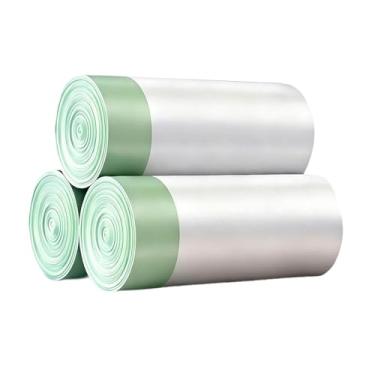 Imagem de Ｂｅｓｇａ 60 Sacos para Areia de Gato, Sacos para Dejetos, Recipientes Portáteis Mais Grossos, Suporte para Caixa de Areia para Gatos, Forros para Corredor, Cordão Verde