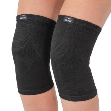 Imagem de Joelheira Elástica Bamboo Hidrolight - Preta-Unissex