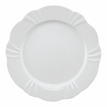 Imagem de Jogo De Pratos Rasos Em Porcelana Soleil Com 6 Peças 29cm Oxford White