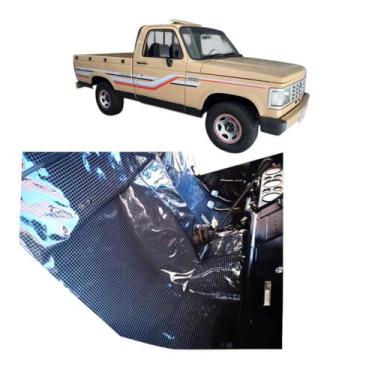 Imagem de Tapete Verniz Vinil Chevrolet D-20 D-40 simples 1993 Até 98 - MANOS TA