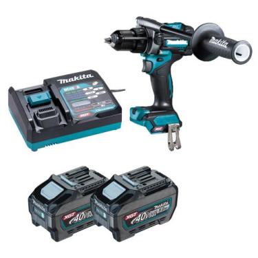 Imagem de Furadeira Parafusadeira 40V XGT HP001 2x Bateria 5.0ah 110v - Makita